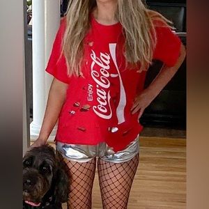 Red Coca Cola Costume Halloween T Shirt